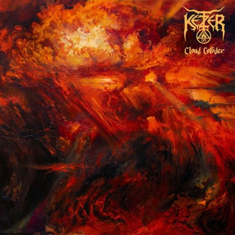 KETZER - CLOUD COLLIDER (1 LP) - LIMITED EDITION RED/BROWN MARBLED VINYL PRESSING