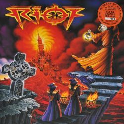 RIOT - SONS OF SOCIETY (1 LP) - CLEAR ORANGE RED VINYL PRESSING