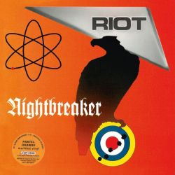 RIOT - NIGHTBREAKER (2 LP) - PASTEL ORANGE MARBLED VINYL PRESSING