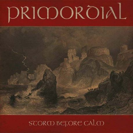 PRIMORDIAL - STORM BEFORE CALM (1 LP) - OLIVE BLACK VINYL PRESSING