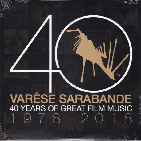 VARESE SARABANDE: 40 YEARS OF GREAT FILM MUSIC 1978-2018 (2 LP) - WYDANIE AMERYKAŃSKE 