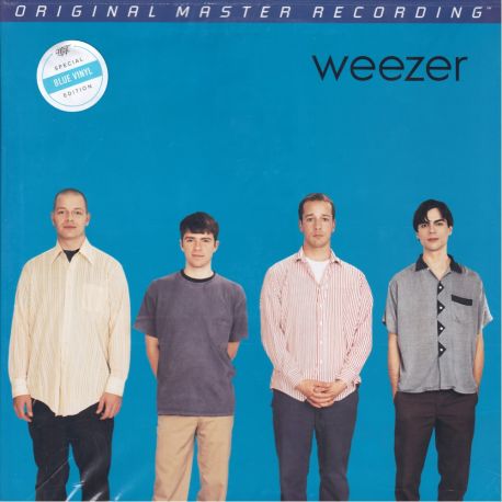 WEEZER - WEEZER (1 LP) - MFSL EDITION - LIMITED NUMBERED 180 GRAM BLUE VINYL PRESSING - WYDANIE AMERYKAŃSKE 