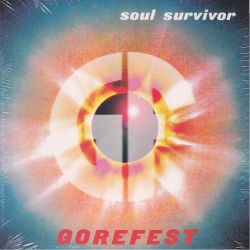 GOREFEST - SOUL SURVIVOR (1 LP) - BLUE/WHITE/BLACK SPLATTER VINYL
