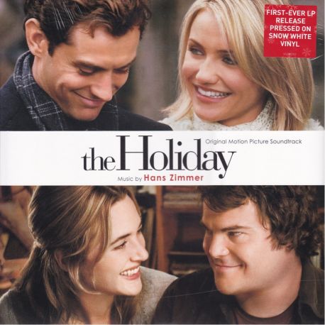 THE HOLIDAY - HANS ZIMMER (1 LP) - WHITE VINYL PRESSING