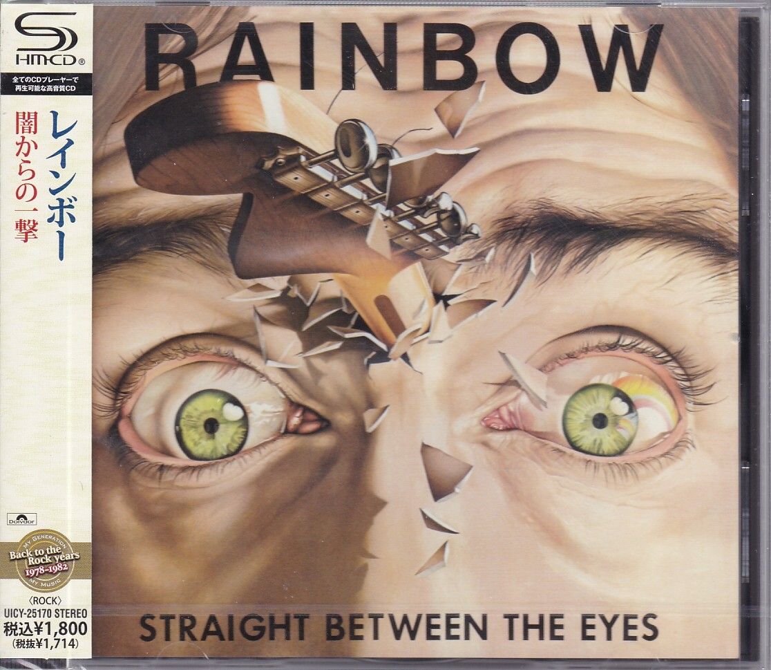 RAINBOW - STRAIGHT BETWEEN THE EYES (1 SHM-CD) - WYDANIE