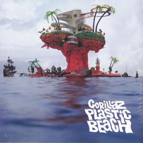 GORILLAZ - PLASTIC BEACH (2LP) - 180 GRAM PRESSING