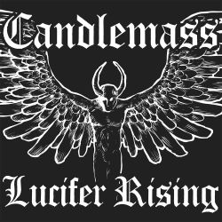 CANDLEMASS - LUCIFER RISING (2 LP) - CLEAR WITH RED / BLACK SPLATTER EDITION