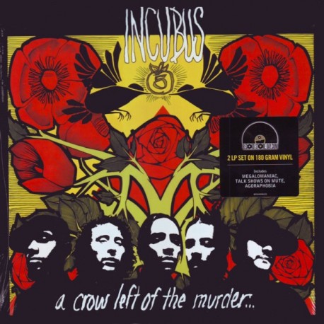 INCUBUS - A CROW LEFT OF THE MURDER (2LP) - 180 GRAM PRESSING - WYDANIE AMERYKAŃSKIE