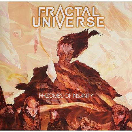 FRACTAL UNIVERSE - RHIZOMES OF INSANITY (1 LP) - LIMITED ORANGE-RED MARBLED VINYL EDITION