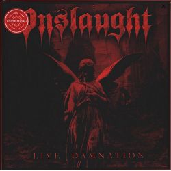 ONSLAUGHT - LIVE DAMNATION (1 LP) - LIMITED EDITION COLOURED VINYL