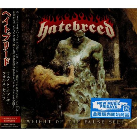 HATEBREED - WEIGHT OF THE FALSE SELF (1 CD) - WYDANIE JAPOŃSKIE
