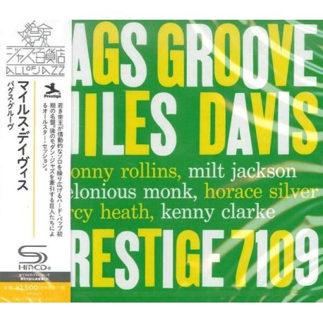DAVIS, MILES - BAGS' GROOVE (1 SHM-CD) - MONO - WYDANIE JAPOŃSKIE
