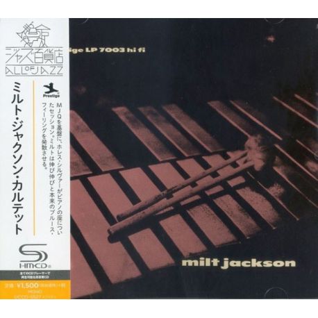 JACKSON, MILT QUARTET - MILT JACKSON QUARTET (1 SHM-CD) - MONO - WYDANIE JAPOŃSKIE