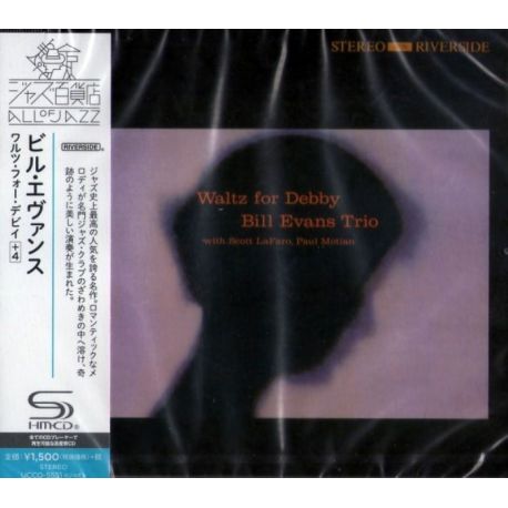 EVANS, BILL TRIO - WALTZ FOR DEBBY (1 SHM-CD) - WYDANIE JAPOŃSKIE 