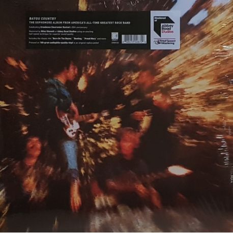 CREEDENCE CLEARWATER REVIVAL - BAYOU COUNTRY (1 LP) - HALF SPEED MASTERED - 50TH ANIVERSARY 180 GRAM PRESSING