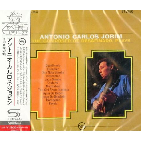 JOBIM, ANTONIO CARLOS - THE COMPOSER OF DESAFINADO (1 SHM-CD) - WYDANIE JAPOŃSKIE