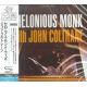 MONK, THELONIOUS WITH JOHN COLTRANE (1 SHM-CD) - WYDANIE JAPOŃSKIE