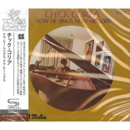 COREA, CHICK - NOW HE SINGS, NOW HE SOBS (1 SHM-CD) - WYDANIE JAPOŃSKIE