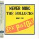 SEX PISTOLS - NEVER MIND THE BOLLOCKS. HERE'S THE SEX PISTOLS (1 SHM-SACD) - WYDANIE JAPOŃSKIE