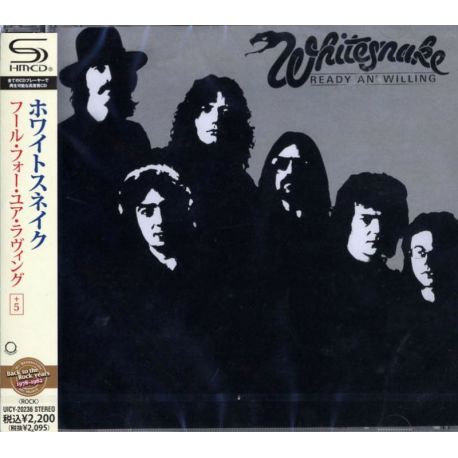 WHITESNAKE - READY AN' WILLING (1 SHM-CD) - WYDANIE JAPOŃSKIE