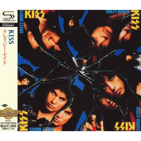 KISS - CRAZY NIGHTS (1 SHM-CD) - WYDANIE JAPOŃSKIE