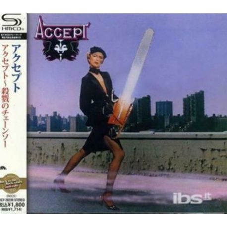 ACCEPT - ACCEPT (1 SHM-CD) - WYDANIE JAPOŃSKIE