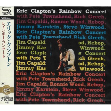 CLAPTON, ERIC - RAINBOW CONCERT (1 SHM-CD) - WYDANIE JAPOŃSKIE