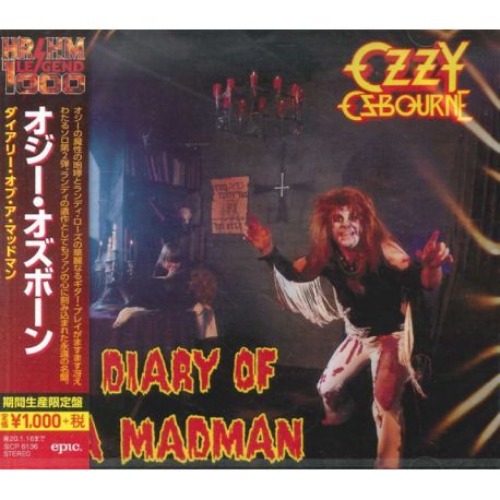 OSBOURNE, OZZY - DIARY OF A MADMAN (1 CD) - WYDANIE JAPOŃSKIE