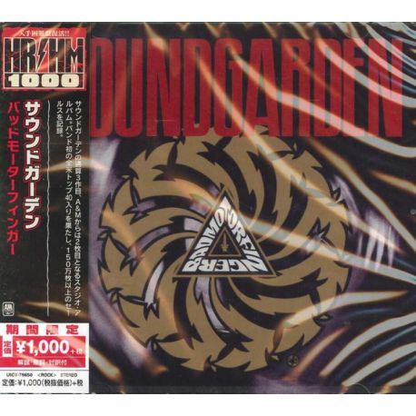 SOUNDGARDEN - BADMOTORFINGER (1 CD) - WYDANIE JAPOŃSKIE