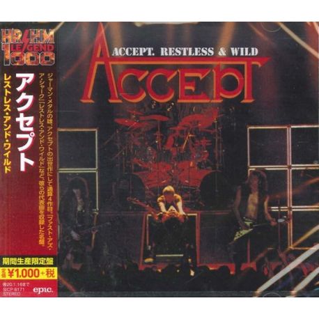 ACCEPT - RESTLESS & WILD (1 CD) - WYDANIE JAPOŃSKIE