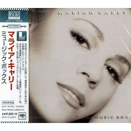 CAREY, MARIAH - MUSIC BOX (1 BSCD2) - WYDANIE JAPOŃSKIE 
