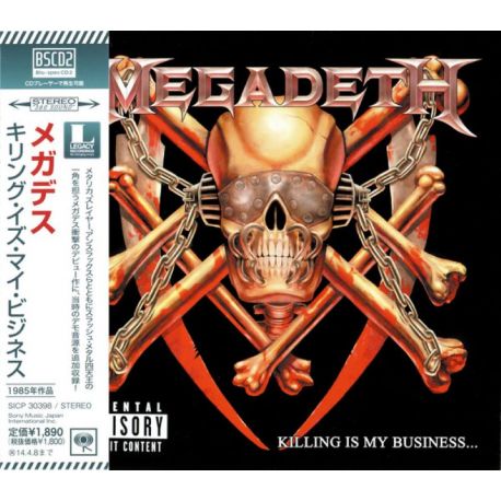 MEGADETH - KILLING IS MY BUSINESS... AND BUSINESS IS GOOD! (1 BSCD2) - WYDANIE JAPOŃSKIE