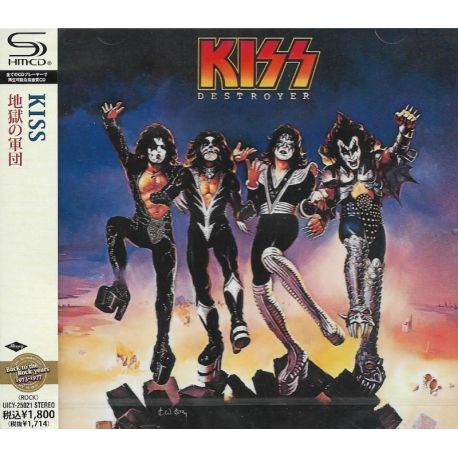 KISS - DESTROYER (1 SHM-CD) - WYDANIE JAPOŃSKIE