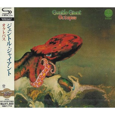 GENTLE GIANT - OCTOPUS (1 SHM-CD) - WYDANIE JAPOŃSKIE