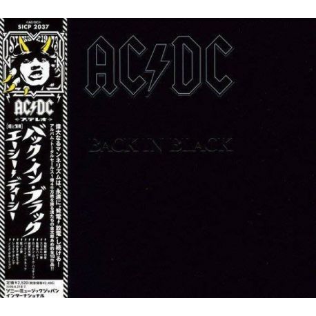 AC/DC - BACK IN BLACK (1 CD) - WYDANIE JAPOŃSKIE