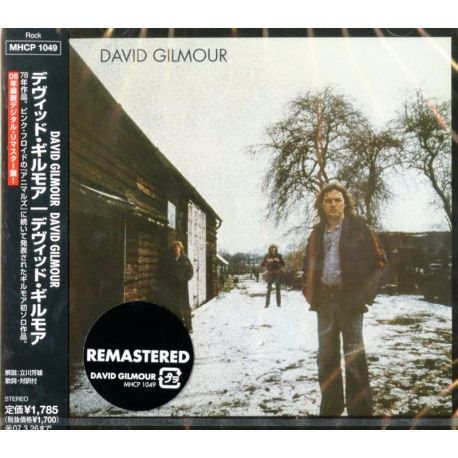 GILMOUR, DAVID - DAVID GILMOUR (1 CD) - WYDANIE JAPOŃSKIE