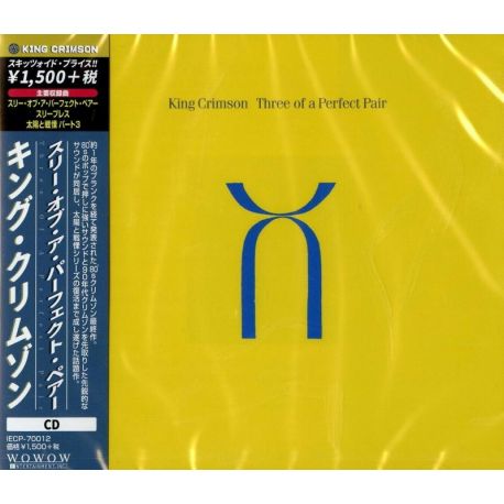 KING CRIMSON - THREE OF A PERFECT PAIR (1 CD) - WYDANIE JAPOŃSKIE