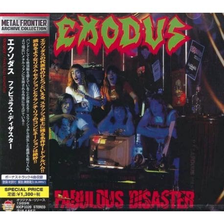 EXODUS - FABULOUS DISASTER (1 CD) - WYDANIE JAPOŃSKIE