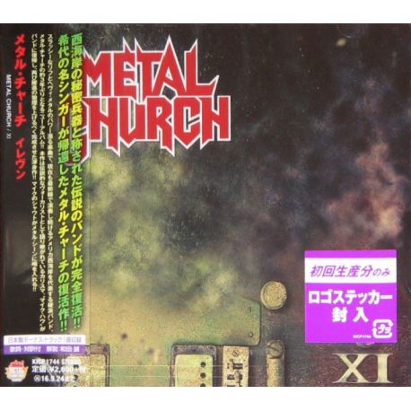 METAL CHURCH - XI (1 CD) - WYDANIE JAPOŃSKIE