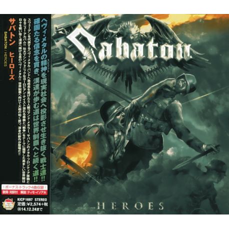SABATON - HEROES (1 CD) - WYDANIE JAPOŃSKIE