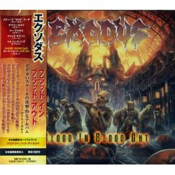 EXODUS - BLOOD IN BLOOD OUT (1 CD) - WYDANIE JAPOŃSKIE