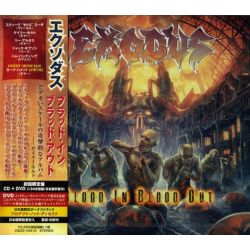 EXODUS - BLOOD IN BLOOD OUT (CD + DVD) - WYDANIE JAPOŃSKIE
