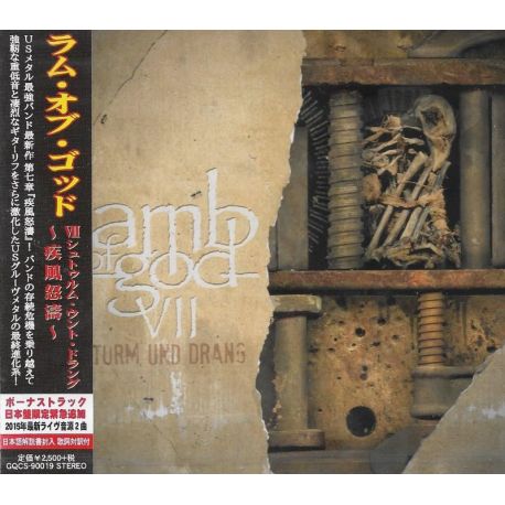 LAMB OF GOD - VII: STURM UND DRANG (1 CD) - WYDANIE JAPOŃSKIE