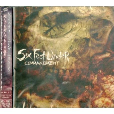 SIX FEET UNDER - COMMANDMENT (1 CD) - WYDANIE JAPOŃSKIE