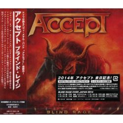 ACCEPT - BLIND RAGE (1 CD) - WYDANIE JAPOŃSKIE