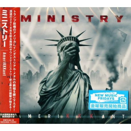 MINISTRY - AMERIKKKANT (1 CD) - WYDANIE JAPOŃSKIE