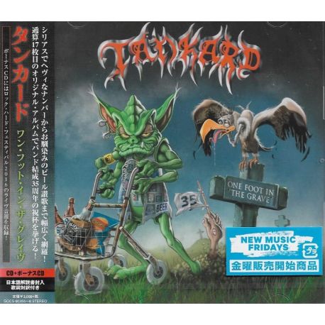 TANKARD - ONE FOOT IN THE GRAVE (2 CD) - WYDANIE JAPOŃSKIE