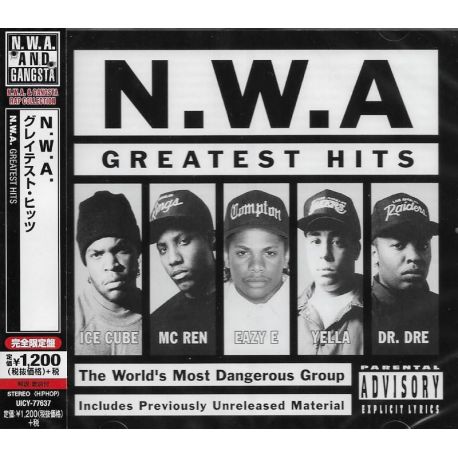 N.W.A. - GREATEST HITS (1 CD) - WYDANIE JAPOŃSKIE