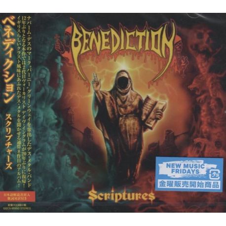 BENEDICTION - SCRIPTURES (1 CD) - WYDANIE JAPOŃSKIE
