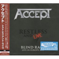 ACCEPT - RESTLESS & LIVE: BLIND RAGE LIVE IN EU (2 CD) - WYDANIE JAPOŃSKIE